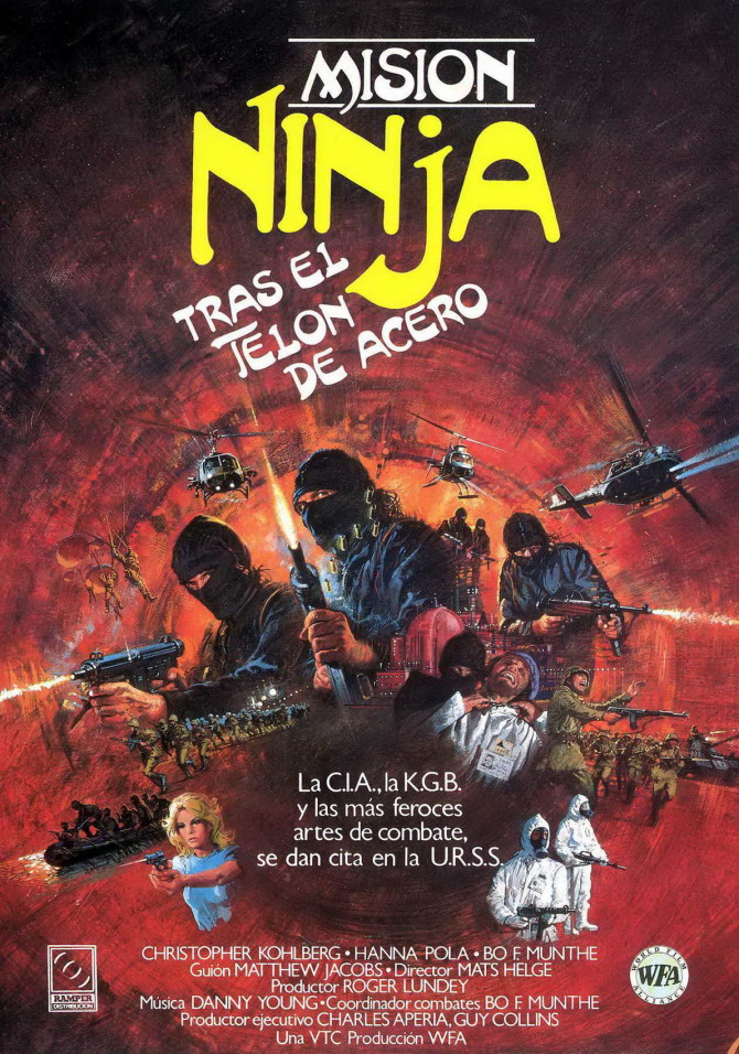 The Ninja Mission (1984, UK Sweden)